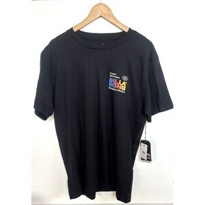 Billabong Global T-Shirt Men's Surfing Sports Tee Black Prints NEW NWT Size L